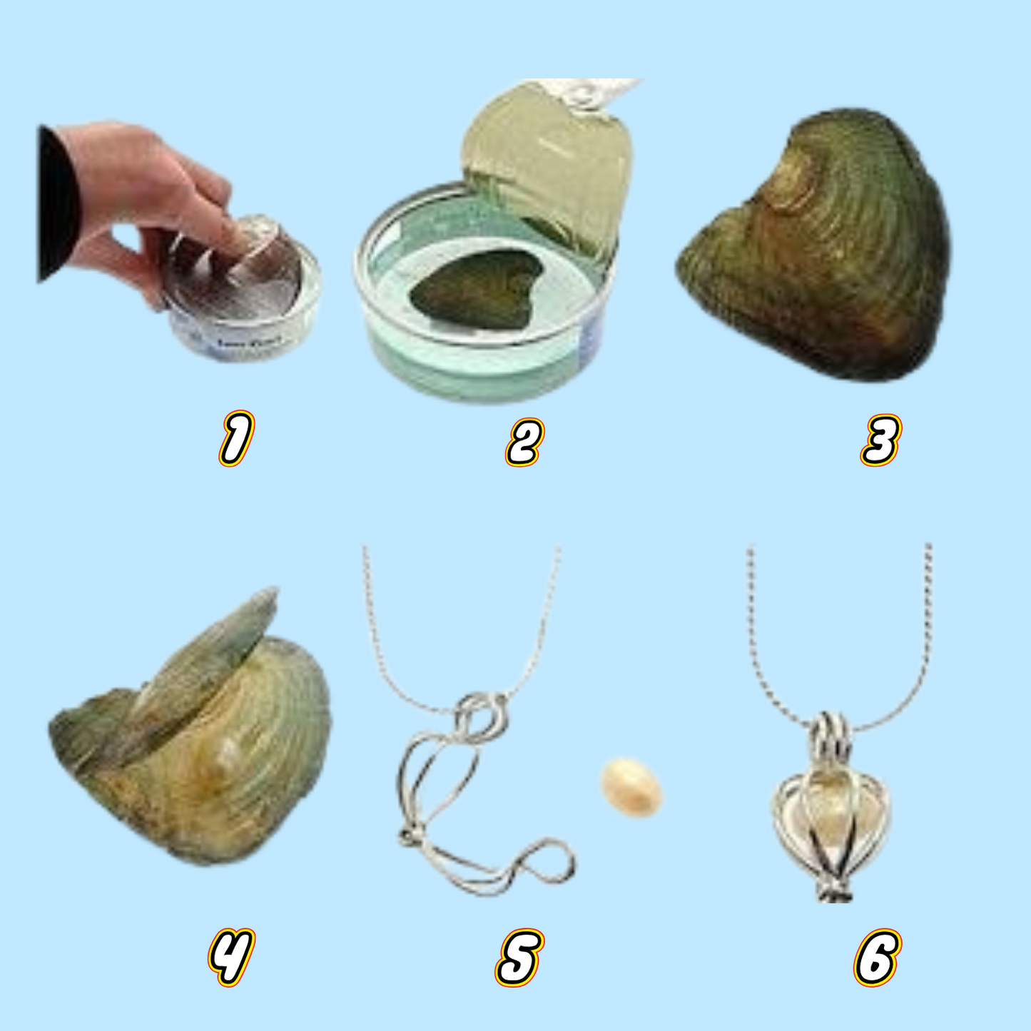 Set lacrime di mare ™ – Collana, Anello e Orecchini con Vera Perla Naturale