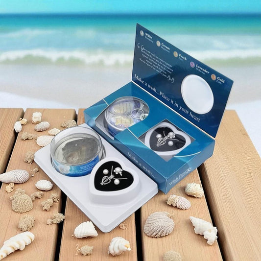 Set lacrime di mare ™ – Collana, Anello e Orecchini con Vera Perla Naturale